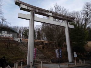 常陸国　出雲大社　鳥居　240103 (1 - 1)